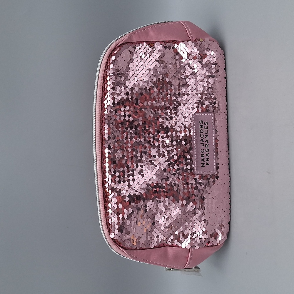 Marc Jacobs Fragrances Cosmetic Bag Sparkle Pink
